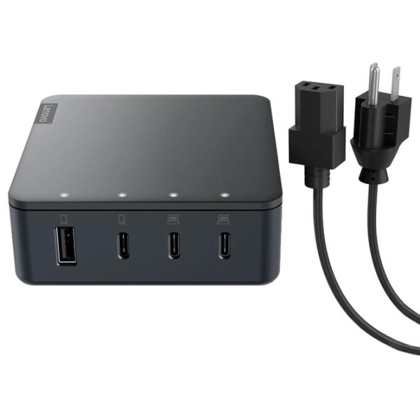 Adapter Lenovo Go Multi-Port Charger USB Type-A/ Black photo 5