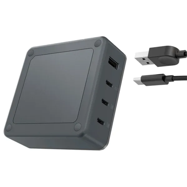 Adapter Lenovo Go Multi-Port Charger USB Type-A/ Black photo 6