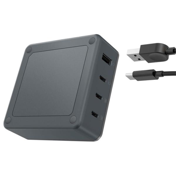 Adapter Lenovo Go Multi-Port Charger USB Type-A/ Black photo 6