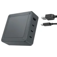 Адаптер Lenovo Go Multi-Port Charger USB Type-A/ Черный photo 6