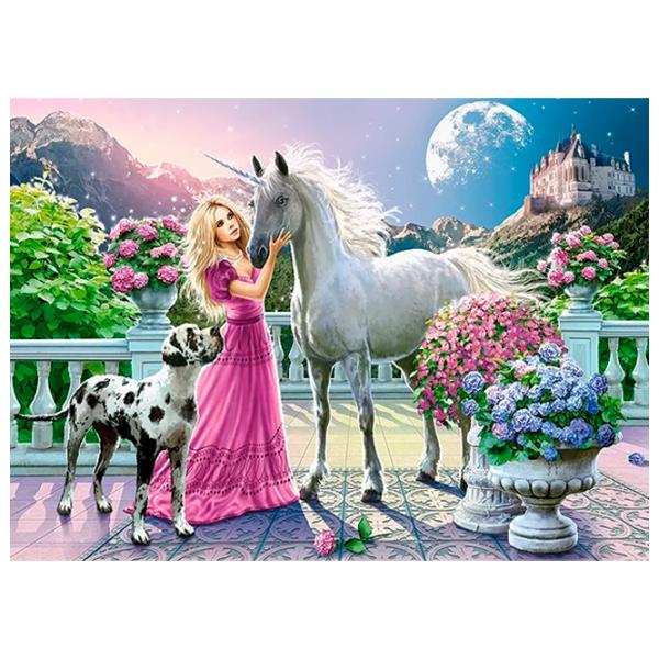 Пазл 2D Castorland My Friend Unicorn 8+/ Количество деталей: 300 photo 2