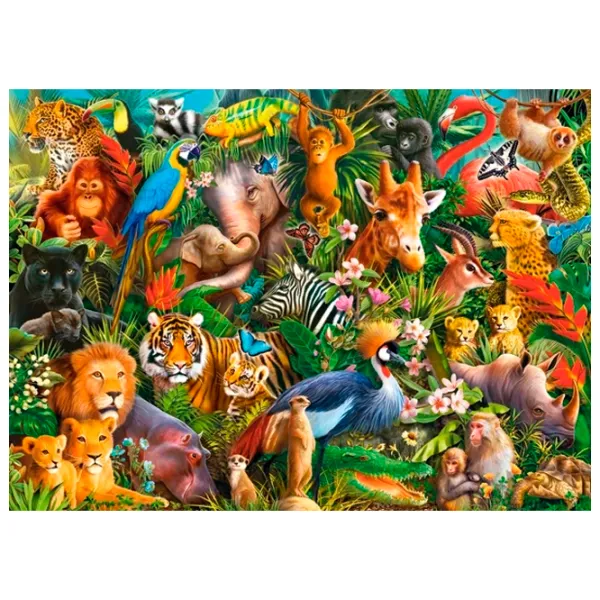 Пазл 2D Castorland Amazing Animals 8+/ Количество деталей: 300 photo 2