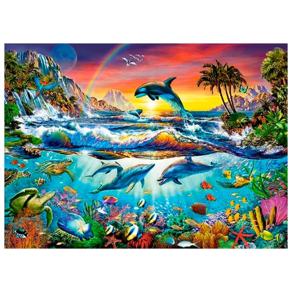 Puzzle 2D Castorland Paradise Cove 8+/ Numărul de piese: 300 photo 2