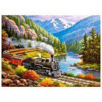 Puzzle 2D Castorland Eagle River 8+/ Numărul de piese: 300 photo 2
