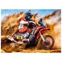 Puzzle 2D Castorland Dirt Bike Power 8+/ Numărul de piese: 300 photo 2