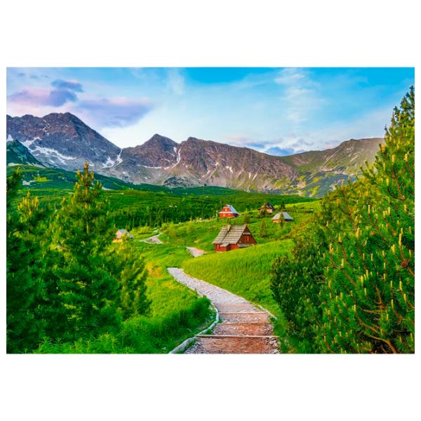 Puzzle 2D Castorland Trail in Tatras (Poland) 9+/ Numărul de piese: 500 photo 2