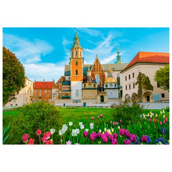 Puzzle 2D Castorland Wawel Castle in Krakow (Poland) 9+/ Numărul de piese: 500 photo 2