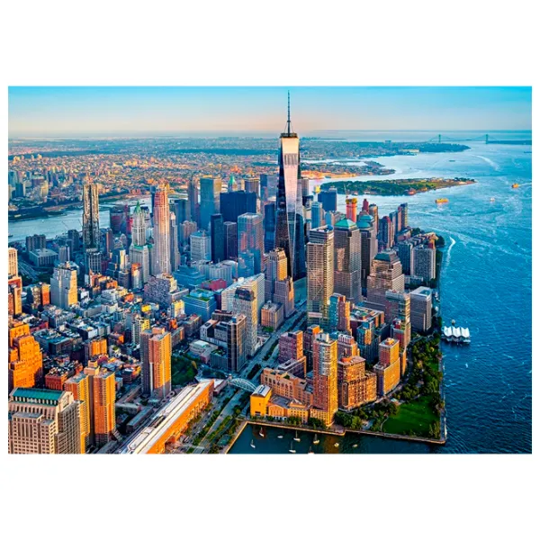 Puzzle 2D Castorland Sunset over Manhattan 9+/ Numărul de piese: 500 photo 2