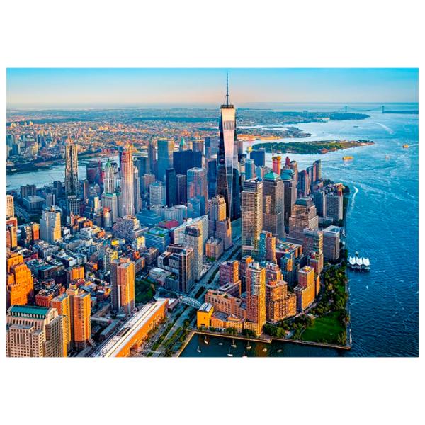 Puzzle 2D Castorland Sunset over Manhattan 9+/ Numărul de piese: 500 photo 2