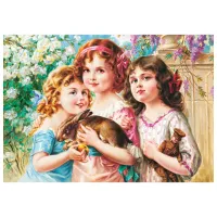 Puzzle 2D Castorland The Three Graces 9+/ Numărul de piese: 500 photo 2