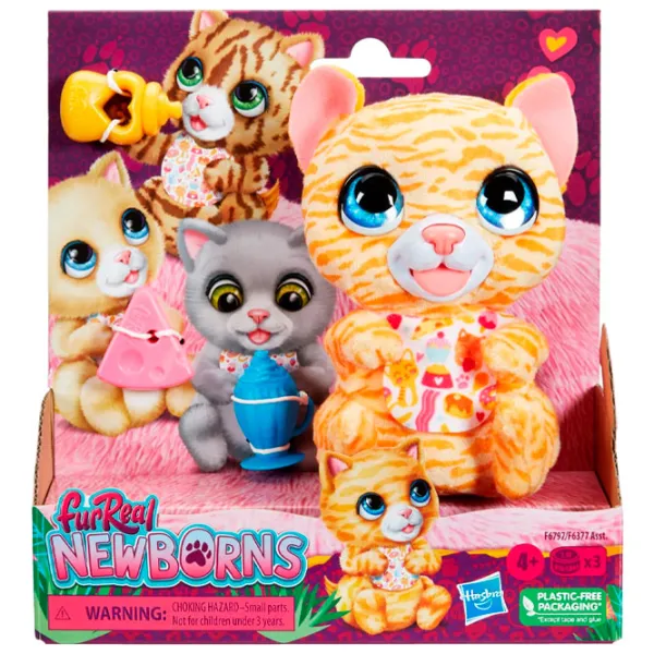 Мягкая игрушка Hasbro FurReal Friends Newborns F6377 4+/ Разноцветный photo 4