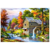 Puzzle 2D Castorland Old Sutter’s Mill 9+/ Numărul de piese: 500 photo 2