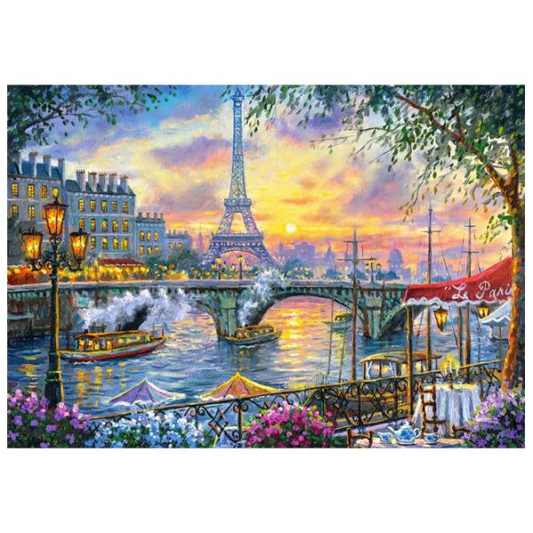 Puzzle 2D Castorland Tea Time in Paris 9+/ Numărul de piese: 500 photo 2