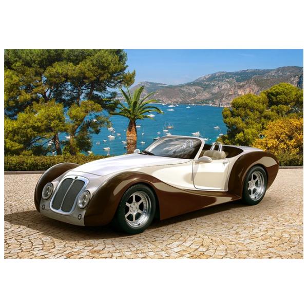 Puzzle 2D Castorland Roadster in Riviera 9+/ Numărul de piese: 500 photo 2
