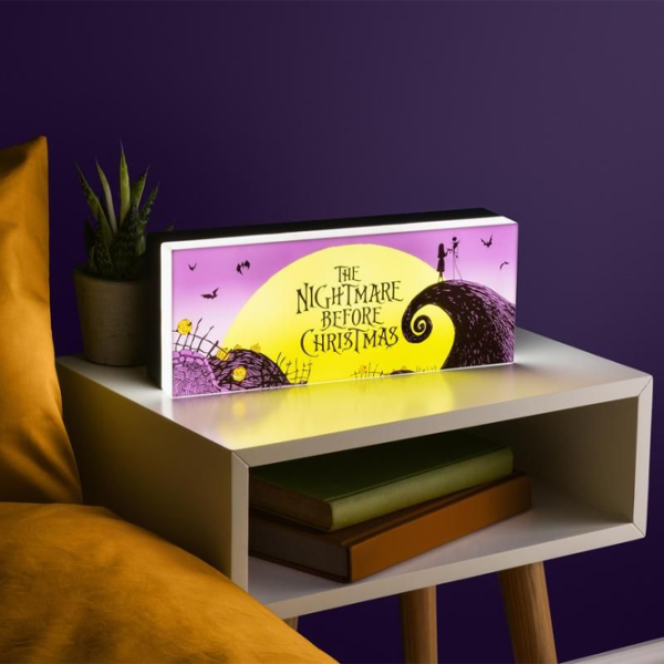 Lampă de masă fan Paladone Nightmare Before Christmas Purple photo 2 Lampă de masă fan Paladone Nightmare Before Christmas Purple photo 2
