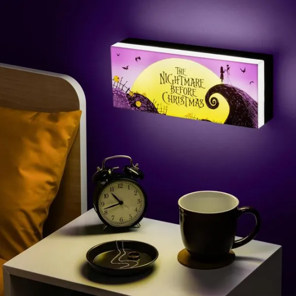 Lampă de masă fan Paladone Nightmare Before Christmas Purple photo 3 Lampă de masă fan Paladone Nightmare Before Christmas Purple photo 3