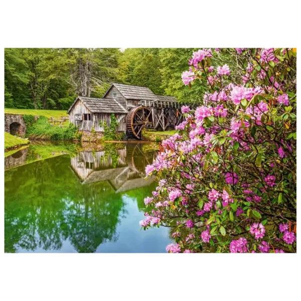 Puzzle 2D Castorland Mill By The Pond 9+/ Numărul de piese: 500 photo 2