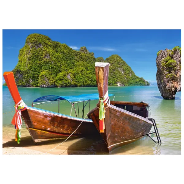 Puzzle 2D Castorland Khao Phing Kan (Thailand) 9+/ Numărul de piese: 500 photo 2