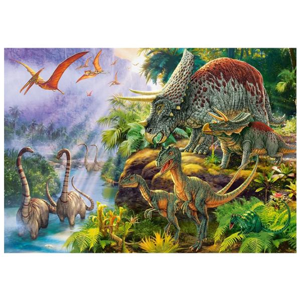 Puzzle 2D Castorland Dinosaur Valley 9+/ Numărul de piese: 500 photo 2