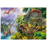 Puzzle 2D Castorland Dinosaur Valley 9+/ Numărul de piese: 500 photo 2