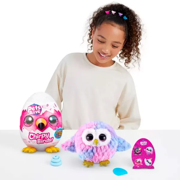 Мягкая игрушка Pets Alive Pet Shop Chirpy Birds 9537Z 3+/ Разноцветный photo 4