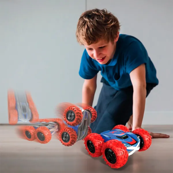 Машинка Exost 360 Cross 7530-20258 12 км/ ч/ 2.4 ГГц/ Синий Красный photo 7