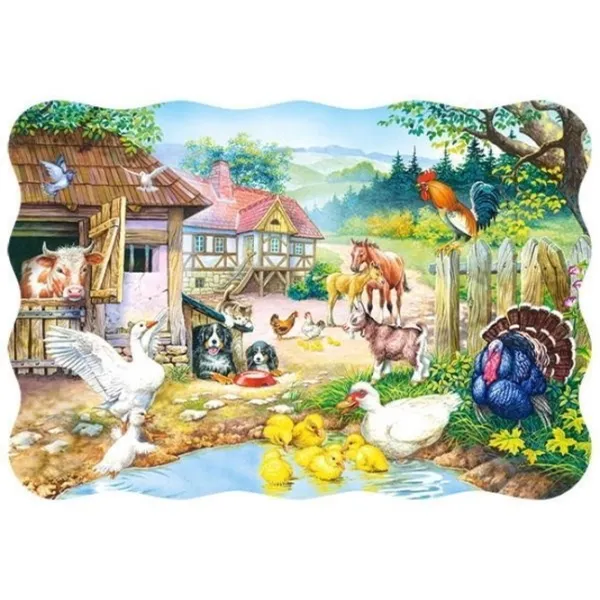 Puzzle 2D Castorland Farm 4+/ Numărul de piese: 30 photo 2