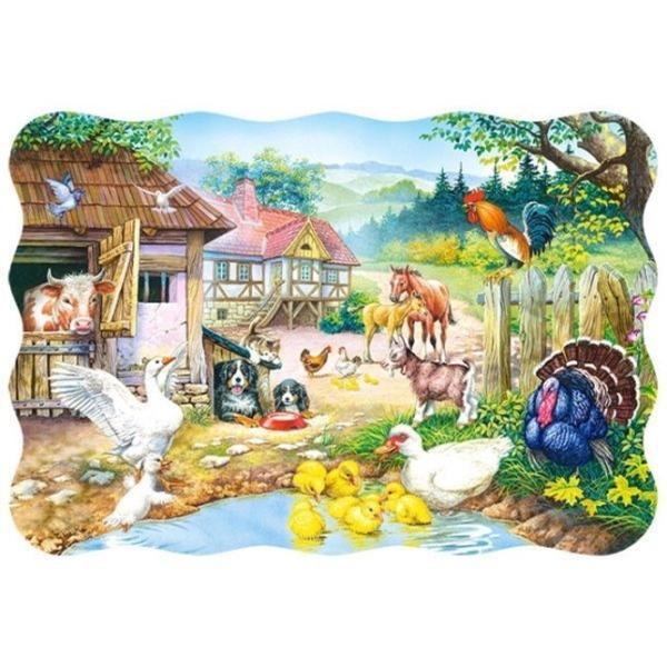 Puzzle 2D Castorland Farm 4+/ Numărul de piese: 30 photo 2