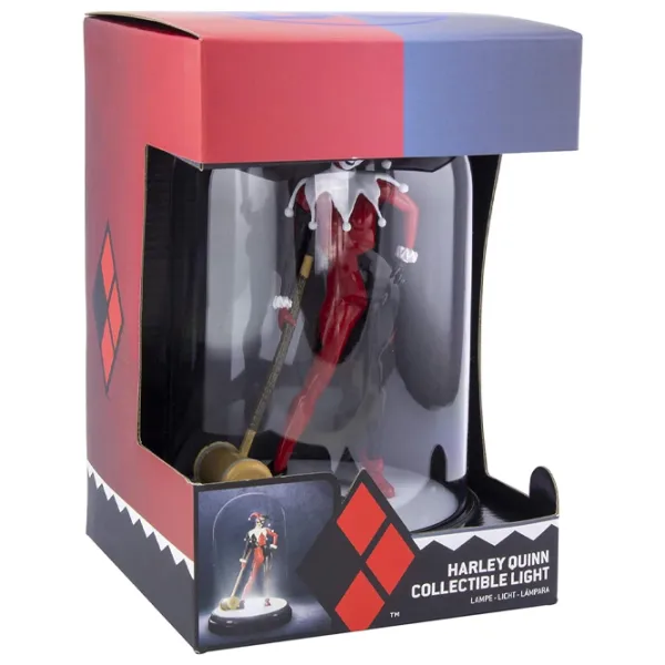 Lampă de masă fan Paladone Harley Quinn Bell Jar Black photo 3 Lampă de masă fan Paladone Harley Quinn Bell Jar Black photo 3