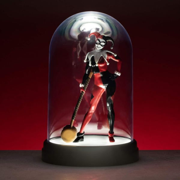Lampă de masă fan Paladone Harley Quinn Bell Jar Black photo 4 Lampă de masă fan Paladone Harley Quinn Bell Jar Black photo 4