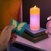 Настольная лампа фан Paladone Encanto Candle Light with Butterfly Remote Желтый photo 4