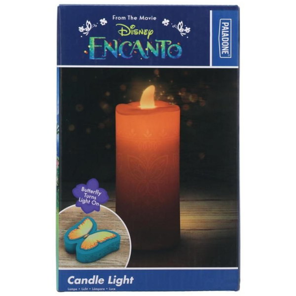 Настольная лампа фан Paladone Encanto Candle Light with Butterfly Remote Желтый photo 5