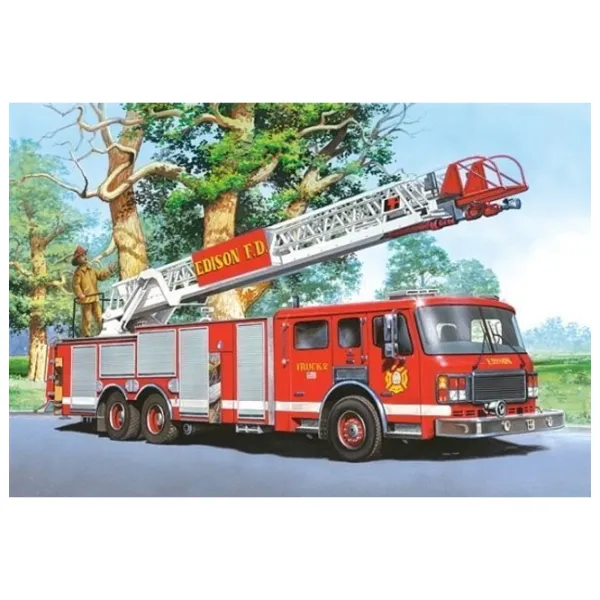 Puzzle 2D Castorland Fire Engine 5+/ Numărul de piese: 60 photo 2