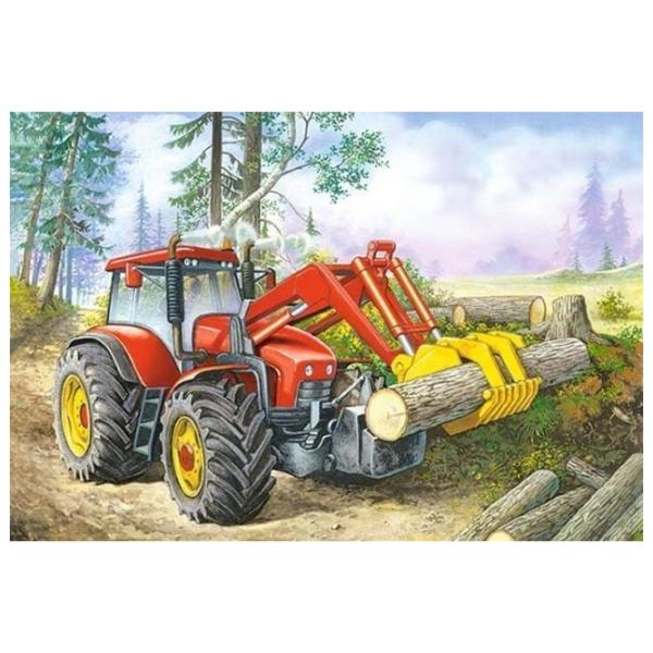 Puzzle 2D Castorland Forestr Site 5+/ Numărul de piese: 60 photo 2