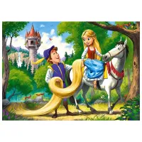Puzzle 2D Castorland Rapunzel 5+/ Numărul de piese: 60 photo 2