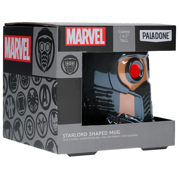 Cană Paladone Marvel's Guardians Of The Galaxy Starlord Shaped Mug 550 ml photo 5