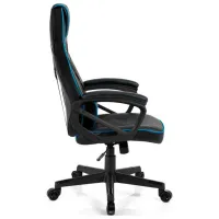 Scaun Gaming SENSE7 Knight Blue Black photo 5