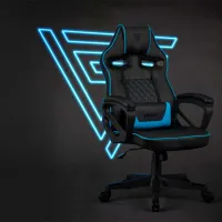 Scaun Gaming SENSE7 Knight Blue Black photo 6