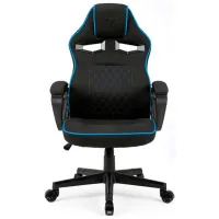 Scaun Gaming SENSE7 Knight Blue Black photo 3