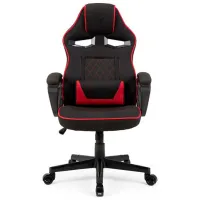 Scaun Gaming SENSE7 Knight Red Black photo 2