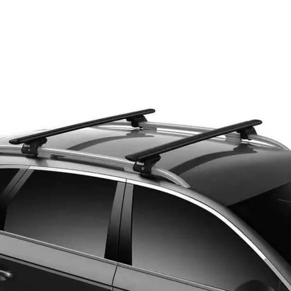 Багажная система THULE Wing Bar + Evo Raised Rail На рейлинги/ Алюминий photo 3