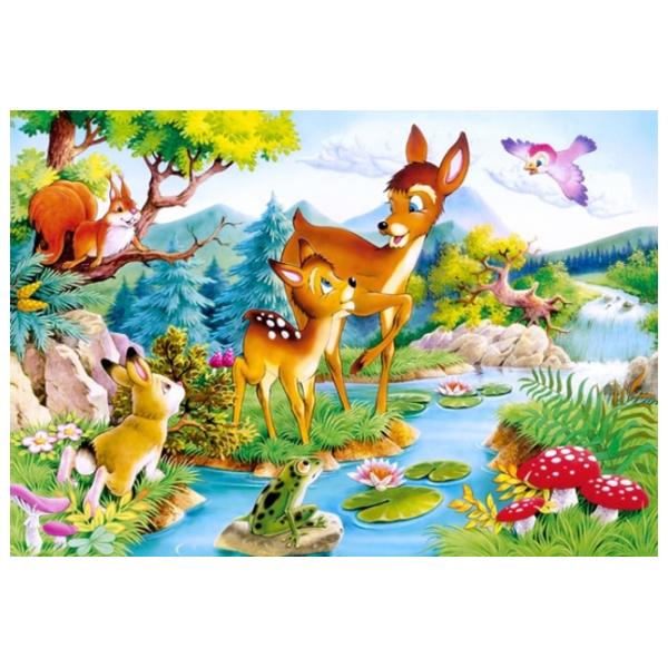 Пазл 2D Castorland Little Deer 6+/ Количество деталей: 120 photo 2