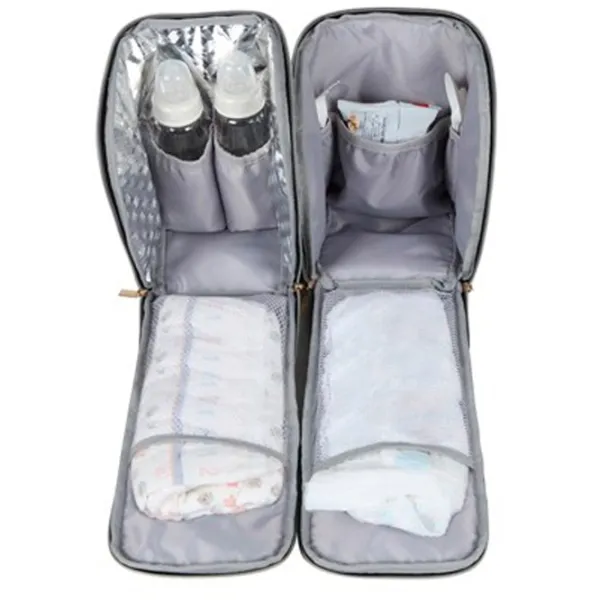 Сумка для мам Qplay MB-007 Серый photo 6 Сумка для мам Qplay MB-007 Серый photo 6