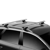 Bară transversală THULE Wing Bar + Evo Raised Rail Pe șine/ Aluminiu photo 3