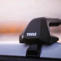 Bară transversală THULE EVO WingBar Edge + EVO Edge Clamp + 186xxx Pe șine/ Aluminiu photo 3