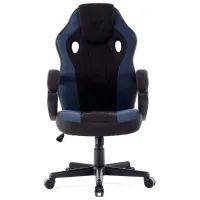 Игровое кресло SENSE7 Prism Синий Черный photo 2