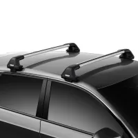 Bară transversală THULE EVO WingBar Edge + EVO Edge Clamp + 186xxx Pe șine/ Aluminiu photo 3