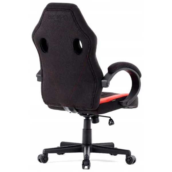 Scaun Gaming SENSE7 Prism Red Black photo 3