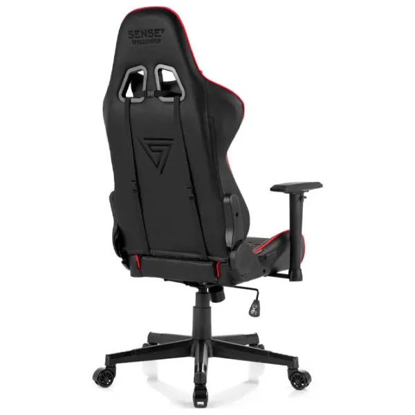 Scaun Gaming SENSE7 Spellcaster Red Black photo 4