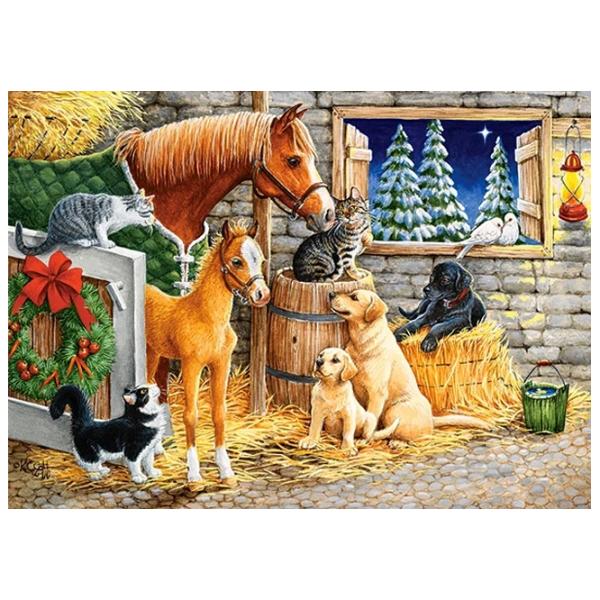 Пазл 2D Castorland Gathering Friends 6+/ Количество деталей: 120 photo 2